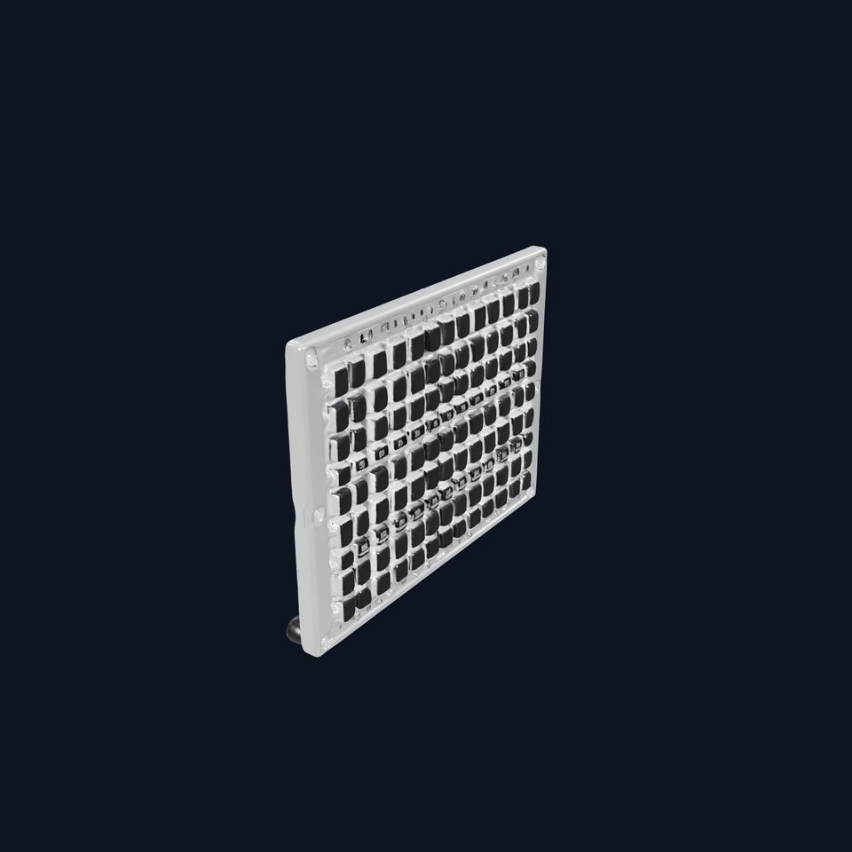 Industrial Grid Panel model pack